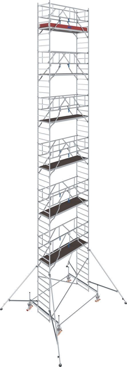 Krause STABILO Professional gurulóállvány, 100 -as sorozat, mezőméret: 2.5 m x 0.75 m, munkamagasság: 14.5 m termék fő termékképe