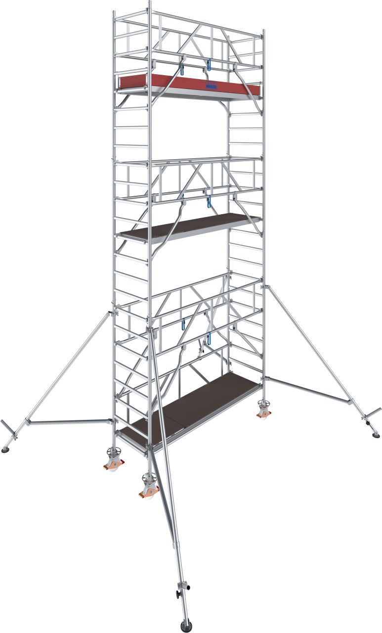 Krause STABILO Professional gurulóállvány, 1000 -es sorozat, mezőméret: 2.5 m x 0.75 m, munkamagasság: 7.3 m termék fő termékképe