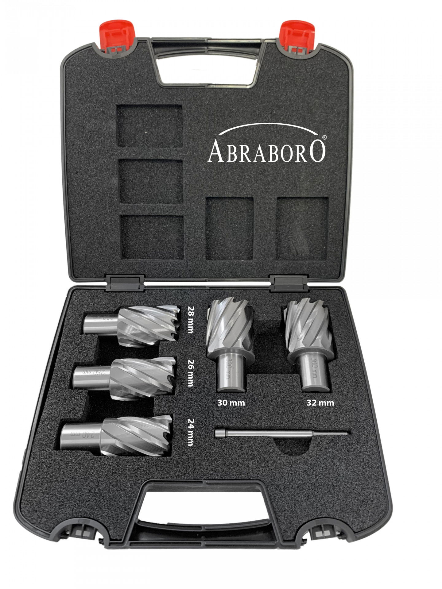 Abraboro HSS-G maglyukfúró készlet, 6 részes termék fő termékképe