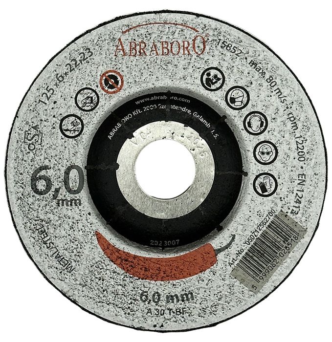 Abraboro 115 x 6.0 x 22 mm CHILI fémtisztító korong, 5 db/csomag termék fő termékképe