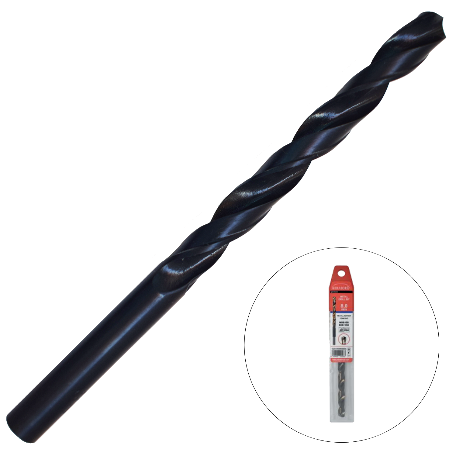 Abraboro 3 x 61 / 33 mm HSS-R fémfúró EV-Pack, 2 db/csomag termék fő termékképe