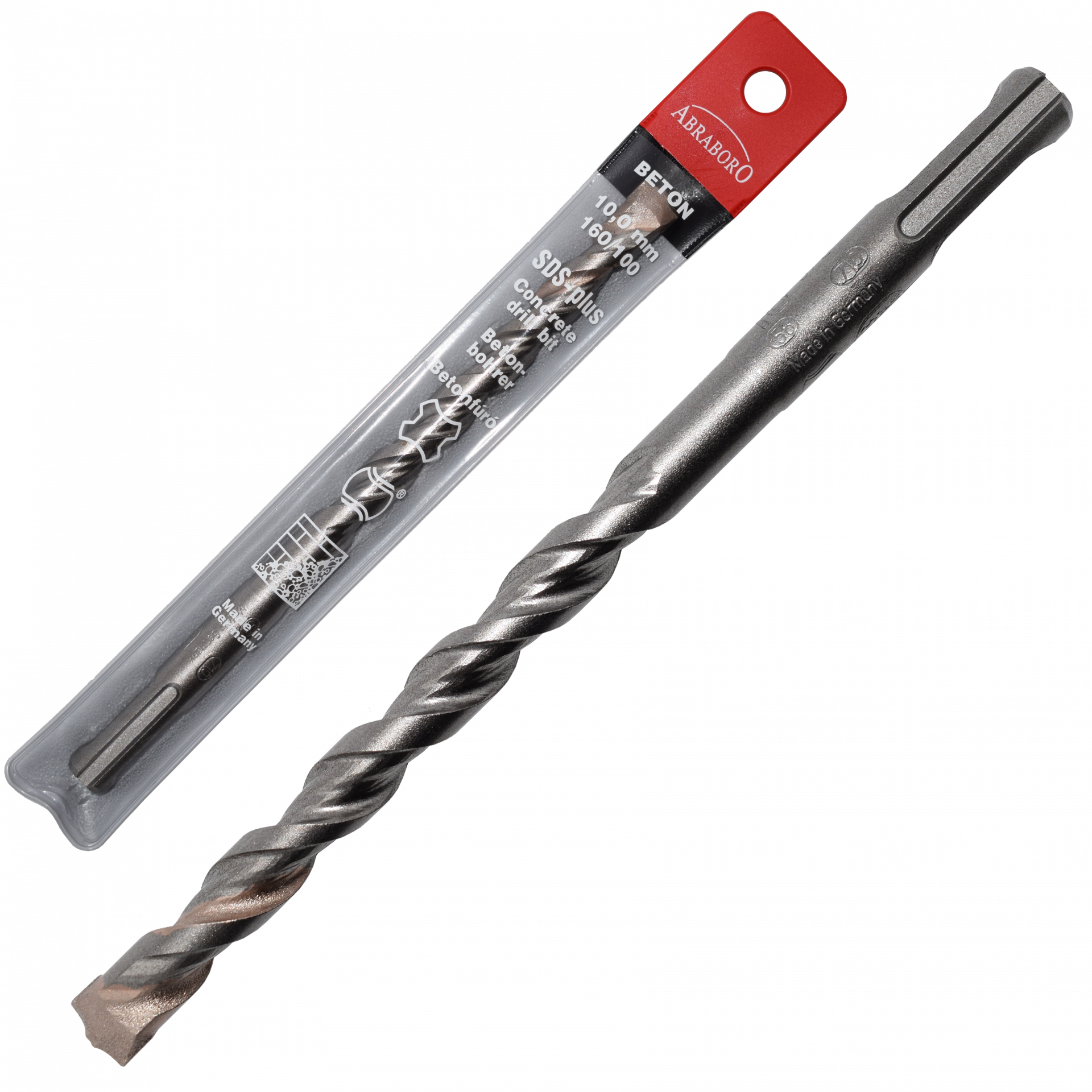 Abraboro 5 x 160 / 100 mm SDS-plus TWIXX betonfúró műanyag tasakban termék fő termékképe