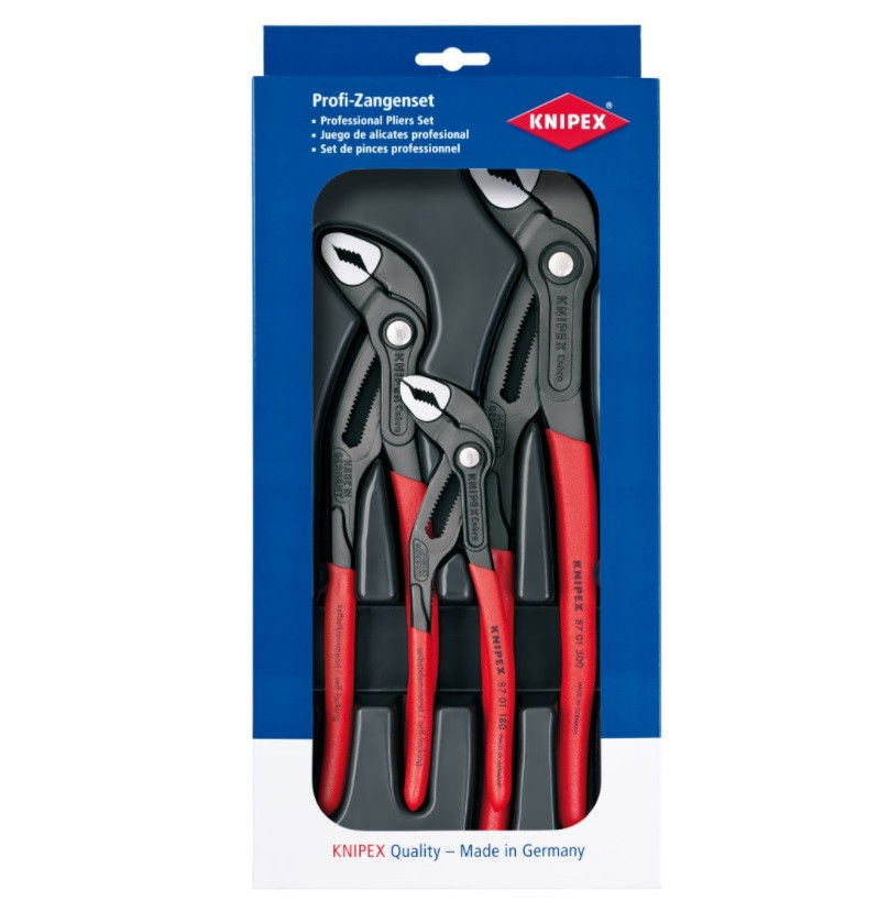 Knipex Autóvízpumpa fogó készlet, Cobra, 3 részes termék fő termékképe