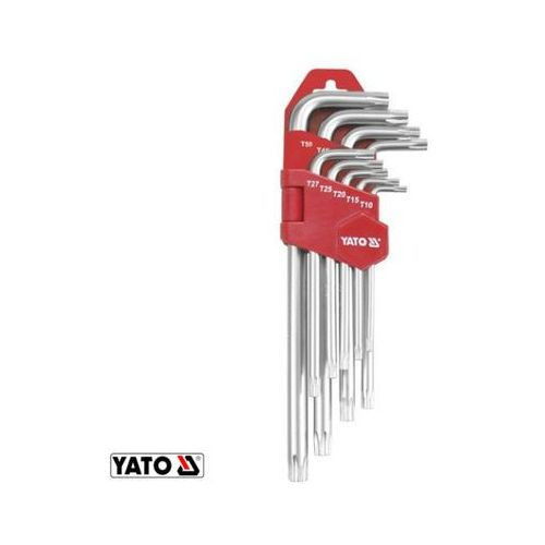 YATO Torxkulcs készlet - 9 db-os - hosszú szárú - T10-T50 termék fő termékképe
