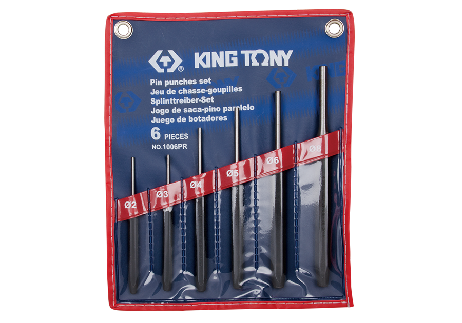 King Tony 6 részes csapkiütő készlet (2-8 mm) termék fő termékképe