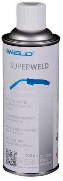 IWELD SUPERWELD Letapadásgátló Spray 400 ml Szilikon Mentes Hegesztő Spray termék fő termékképe