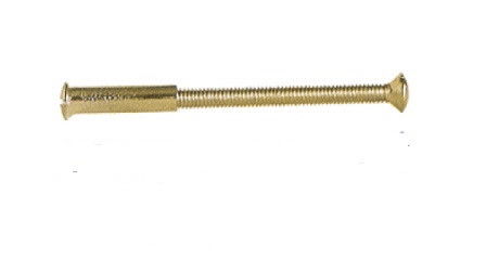 Átmenő Csavar Gombos Cimhez Réz 4*60 mm / DB termék fő termékképe
