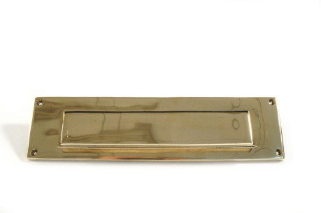 Levélbedobó 230*70 mm Kicsi Réz Gombos termék fő termékképe
