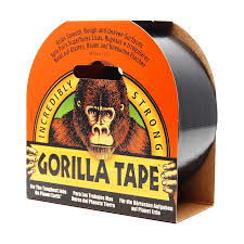 Gorilla Ragasztószalag Fekete 11m*48mm (11*48) Duct Tape To-Go termék fő termékképe