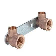 1/2˝-15mm szerelt 100mm sárgaréz falikorong termék fő termékképe