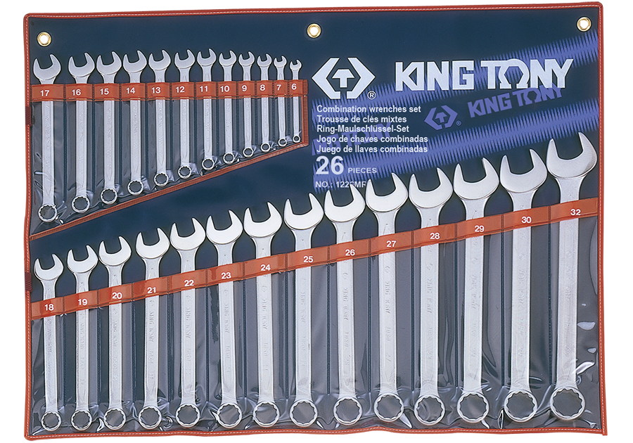 King Tony 26 részes csillag-villáskulcskészlet 6-32 mm termék fő termékképe