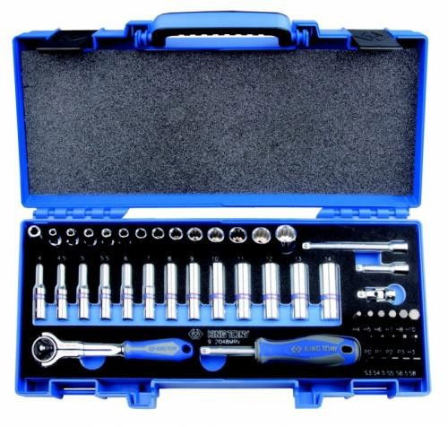 King Tony 48 részes 1/4" dugókulcs & bitkészlet 6* termék fő termékképe