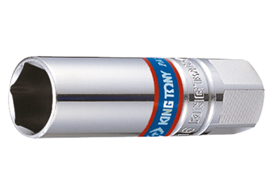 King Tony 3/8" Gyertyadugókulcs gumibetétes 6* 70 mm termék fő termékképe