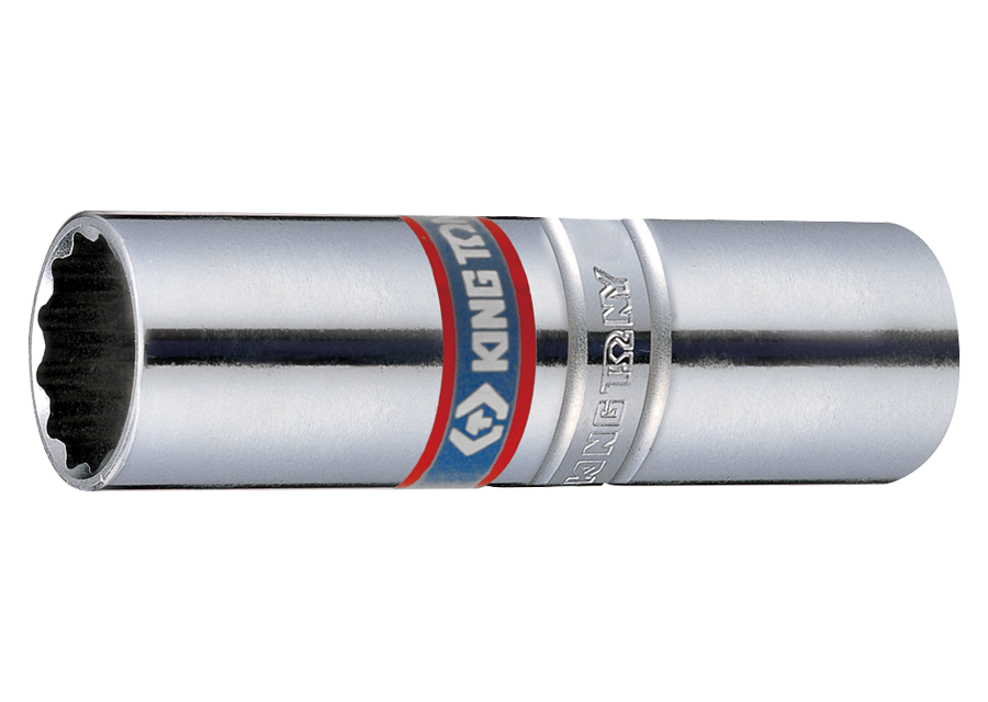 King Tony 3/8" Gyertyadugókulcs gumibetétes 12* 63 mm termék fő termékképe