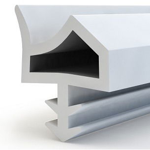 Tömítő Profil  Fehér Kéményes ház L3302 100 m termék fő termékképe