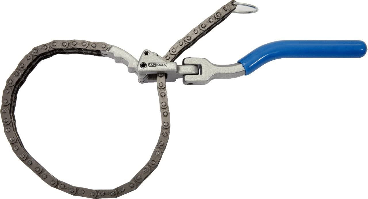 KS-TOOLS Olajszűrő leszedő fogó láncos,nyeles átmérő 130 mm termék fő termékképe