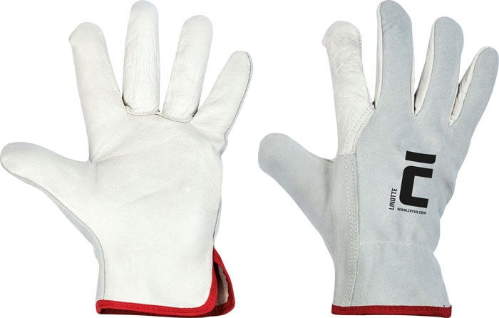 Cerva Linotte szürke marhabőr kesztyű termék fő termékképe