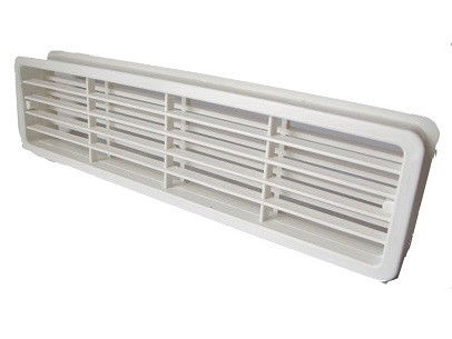 Szellőzőrács Műanyag fehér 300*70 mm termék fő termékképe