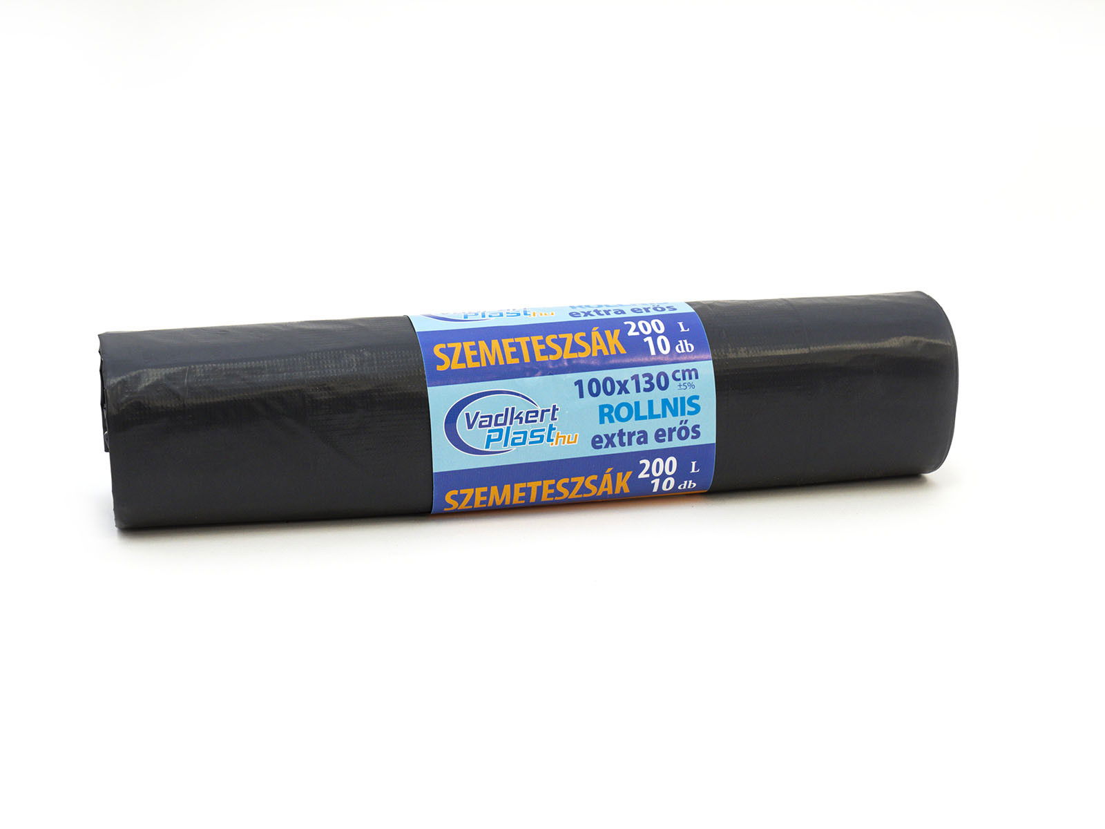 Vadkert  Szemeteszsák 135 L  Extra Erős 70*110 cm Fekete 10 db termék fő termékképe