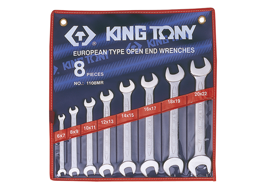 King Tony 8 részesvilláskulcskészlet 6-22 mm termék fő termékképe