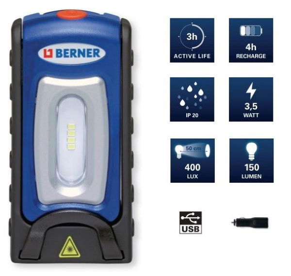 Berner Pocket DELUX LED Lámpa termék fő termékképe