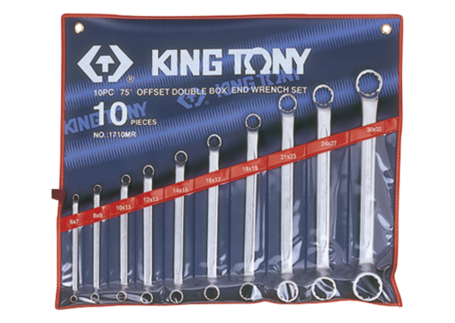 King Tony Kong Tony 10 részes csillagkulcskészlet 75° 6-32 mm termék fő termékképe