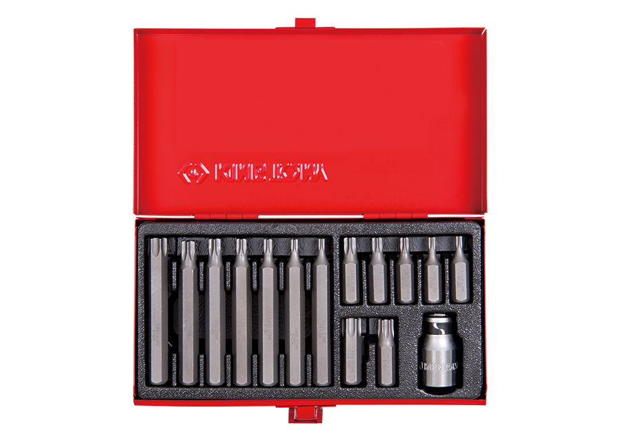 King Tony 15 részes torx bitkészlet 10 mm termék fő termékképe
