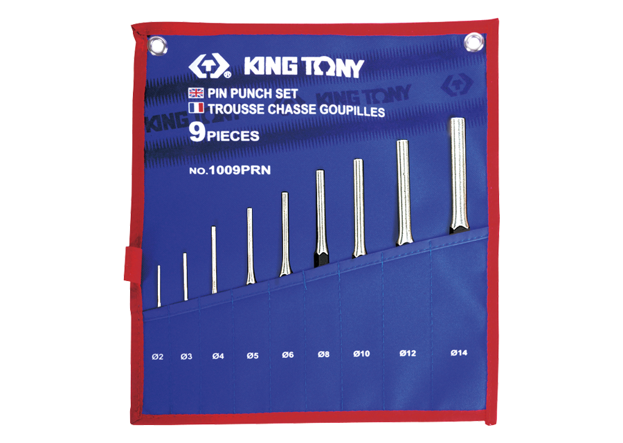 King Tony 9 részes csapkiütő készlet (2-14 mm) termék fő termékképe