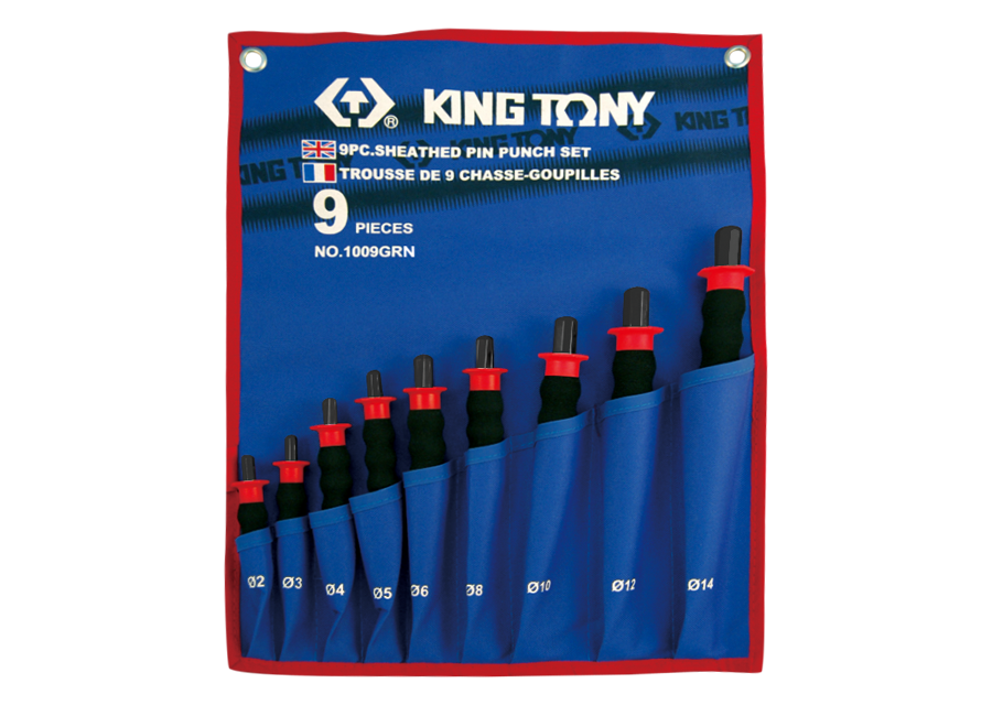 King Tony 9 részes csapkiütő készlet (2-14 mm) termék fő termékképe
