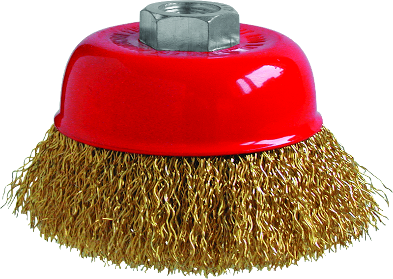 Fazékkefe Drótkorong 80mm /0,35  M14 Hullámos termék fő termékképe
