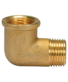 2" KB (külső-belső) sárgaréz könyök termék fő termékképe