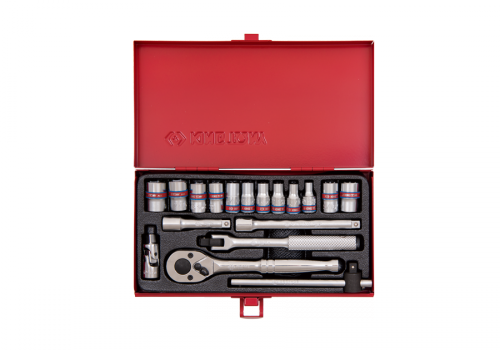 King Tony 18 részes 1/4" kézi dugókulcskészlet collos termék fő termékképe