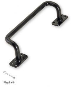 art. 361 Fekete kapufogantyú, hajlított kivitel termék fő termékképe