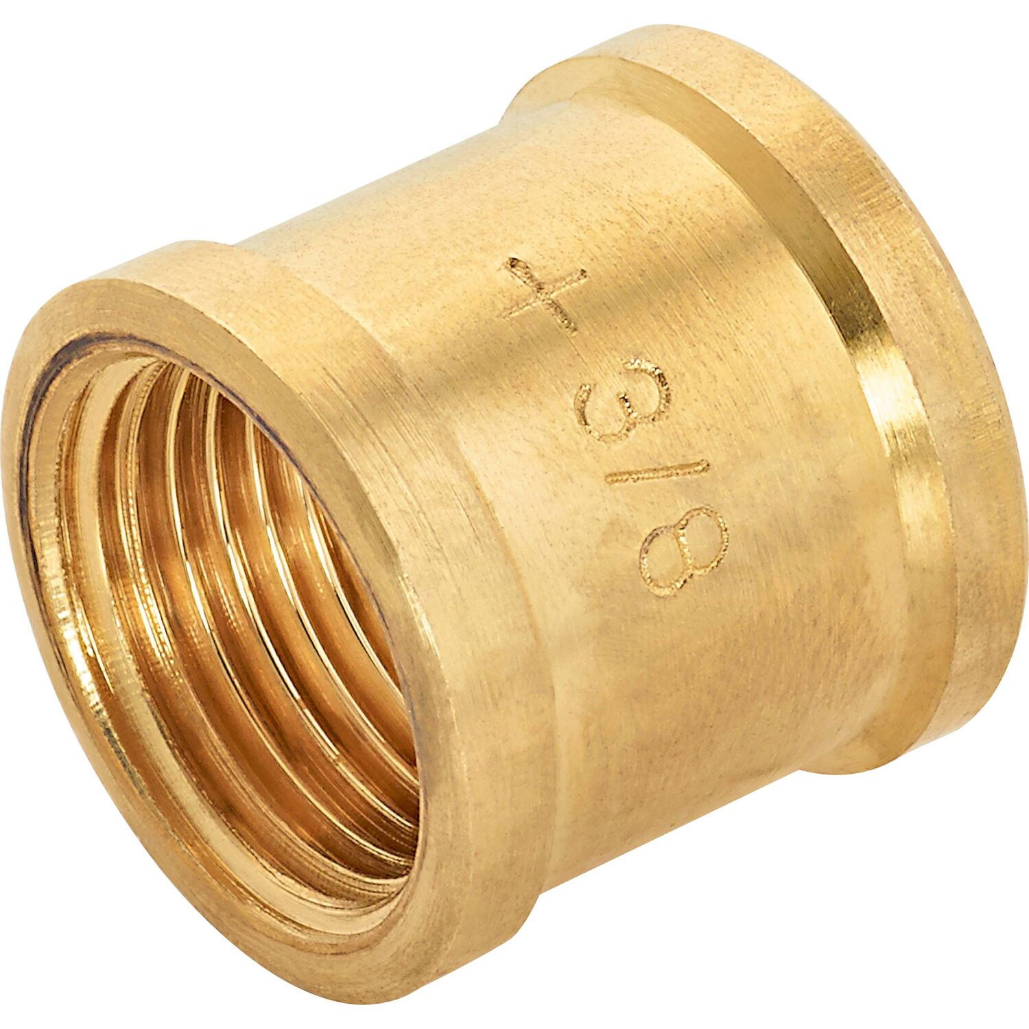 3/8" sárgaréz karmantyú termék fő termékképe