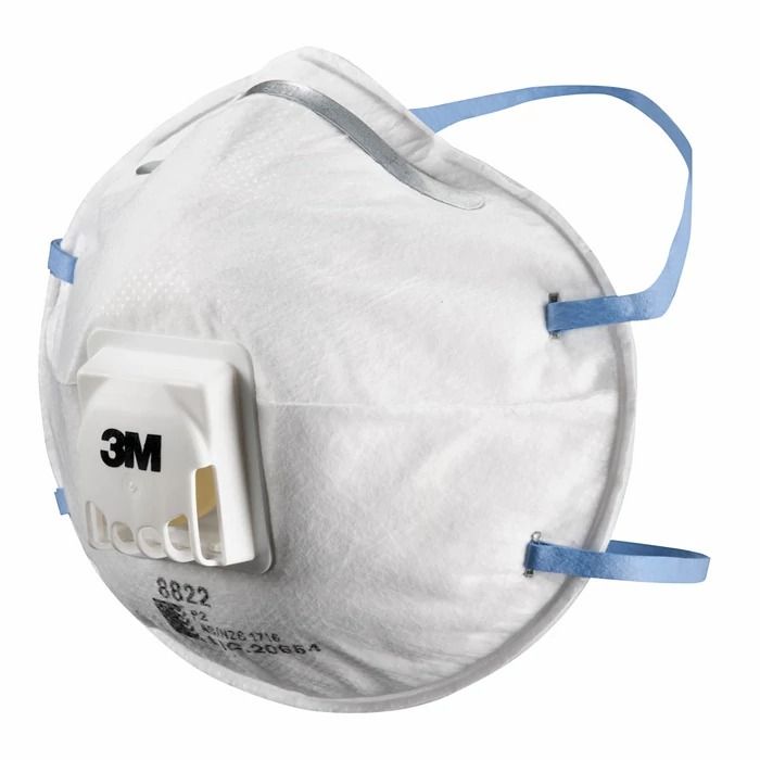 3M  8822 FFP2S  Szelepes Pormaszk termék fő termékképe