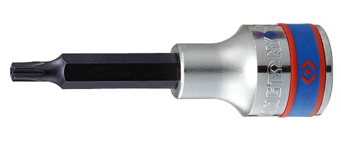 King Tony 1/2" Furatos torx bitfej hosszú termék fő termékképe