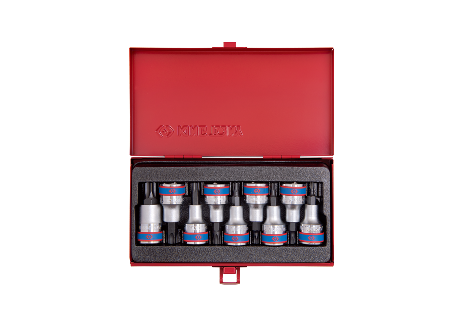 King Tony 9 részes 1/2" torx bitfejkészlet termék fő termékképe