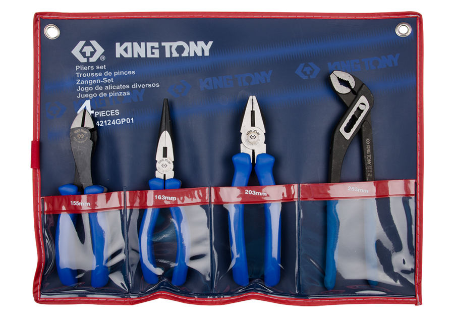 King Tony 4 részes fogókészlet (európai típusú) termék fő termékképe