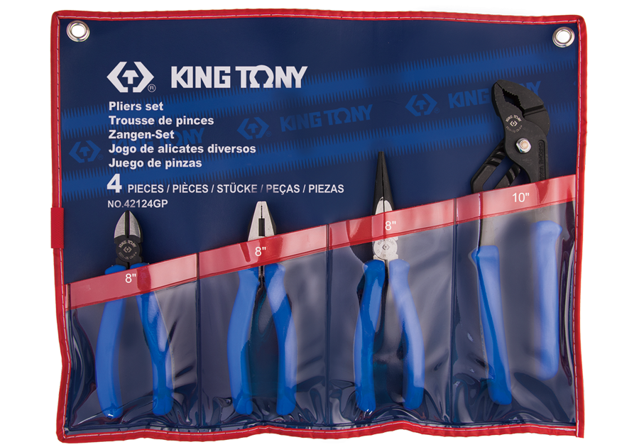 King Tony 4 részes fogókészlet (európai típusú) termék fő termékképe