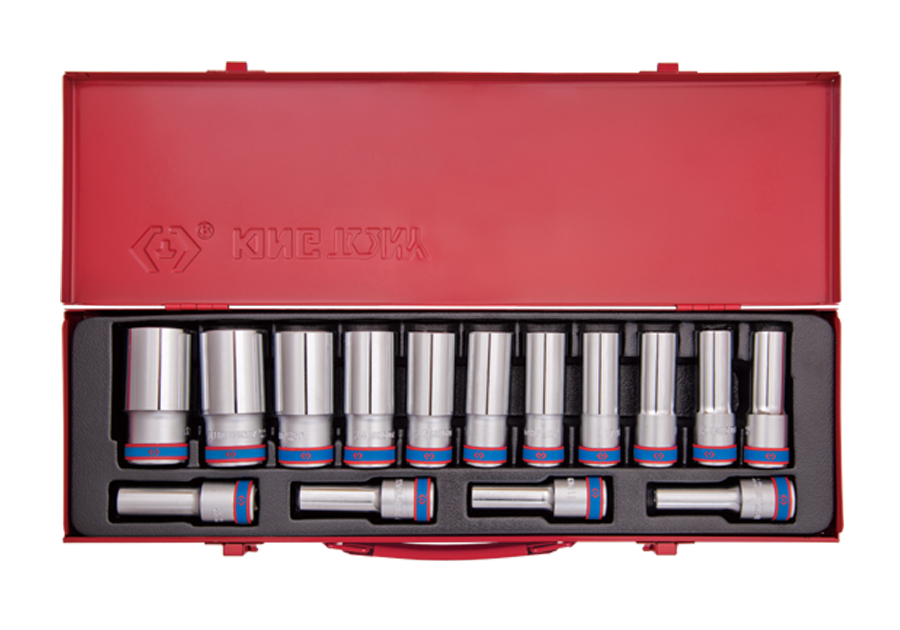 King Tony 15 részes 1/2" kézi dugókulcskészlet 6* termék fő termékképe