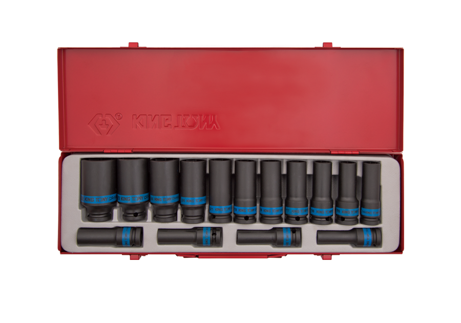 King Tony 15 részes 1/2" gépi dugókulcskészlet hosszú termék fő termékképe