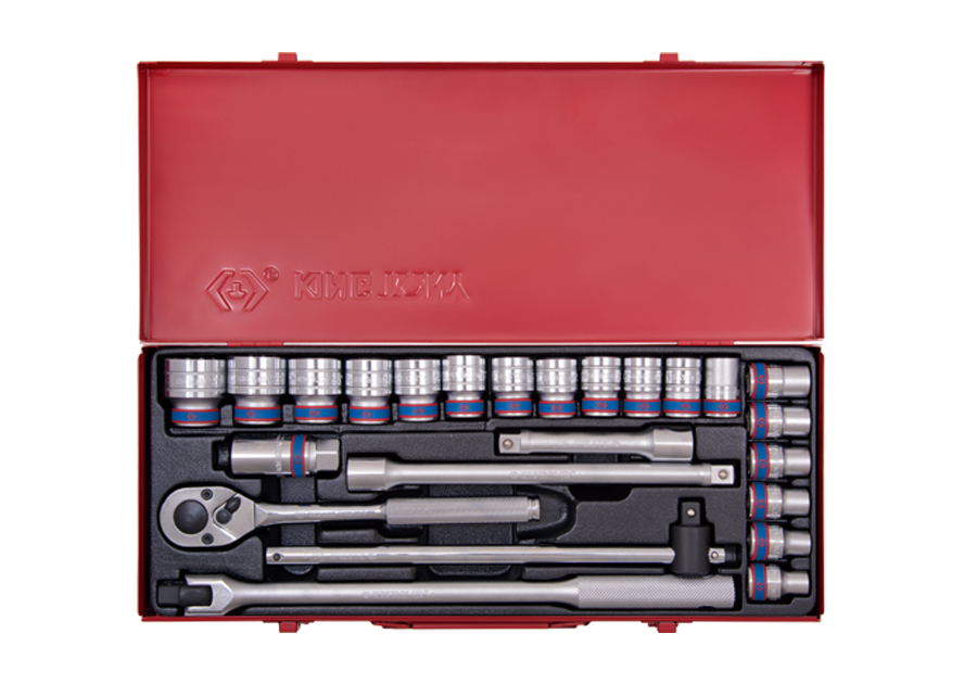 King Tony 24 részes 1/2" kézi dugókulcskészlet 6* termék fő termékképe