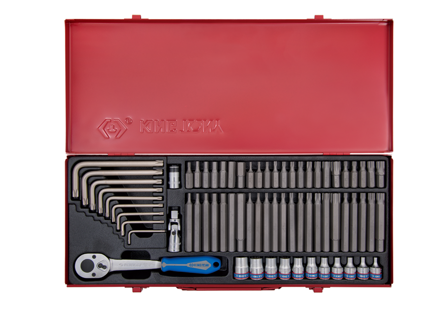 King Tony 69 részes 1/4" és 3/8" bitkészlet termék fő termékképe