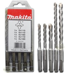 Makita SDS-Plus STANDARD 5 db-os készlet termék fő termékképe