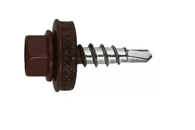 KO OC DIN7504K HTL Önfúró fűzőcsavar fém/EPDM alátéttel Festett 4,8*19 mm termék fő termékképe