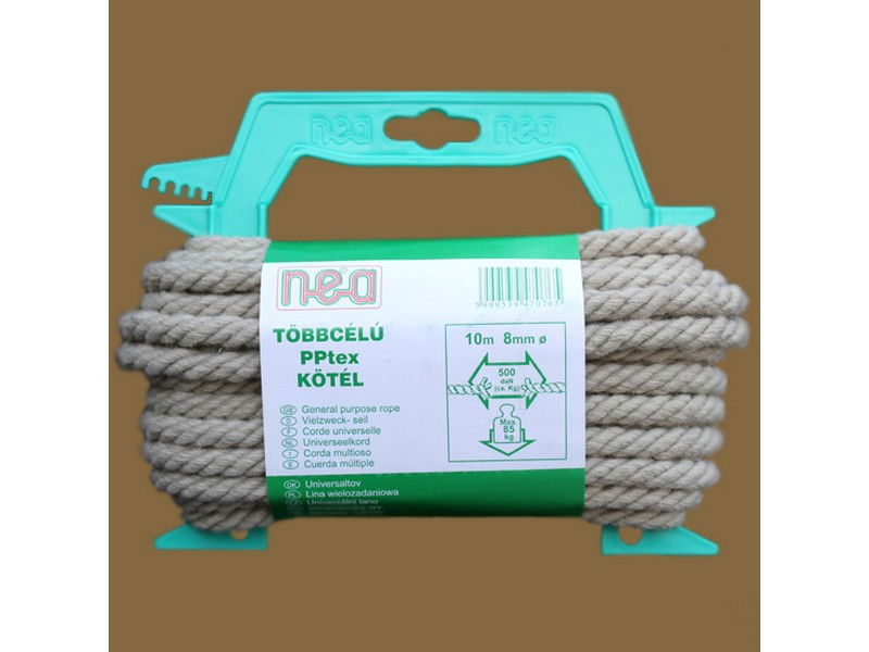 PP-TEX Kötél Sodrott 8/10 mm termék fő termékképe