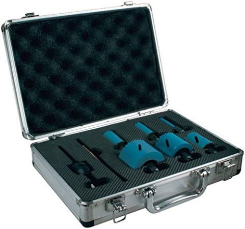 Makita EZYCHANGE Körkivágó készlet adapterrel, központfúróval 8 db-os 51-133 mm termék fő termékképe