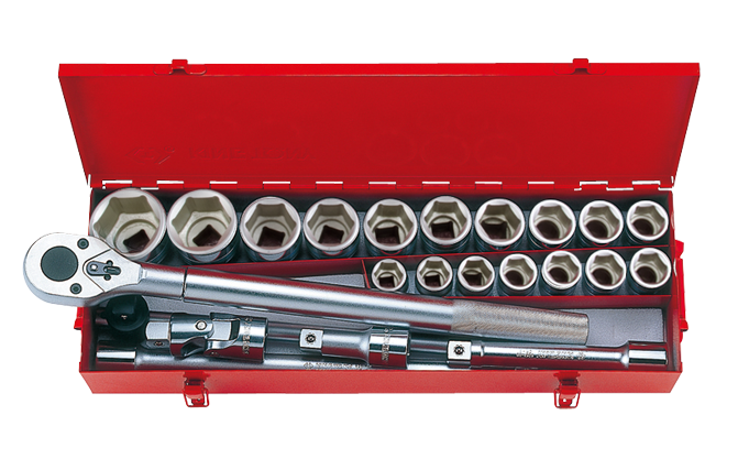 King Tony 23 részes 3/4" kézi dugókulcskészlet 6* termék fő termékképe