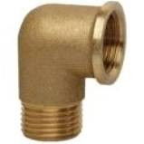 6/4" KB (külső-belső) sárgaréz könyök termék fő termékképe