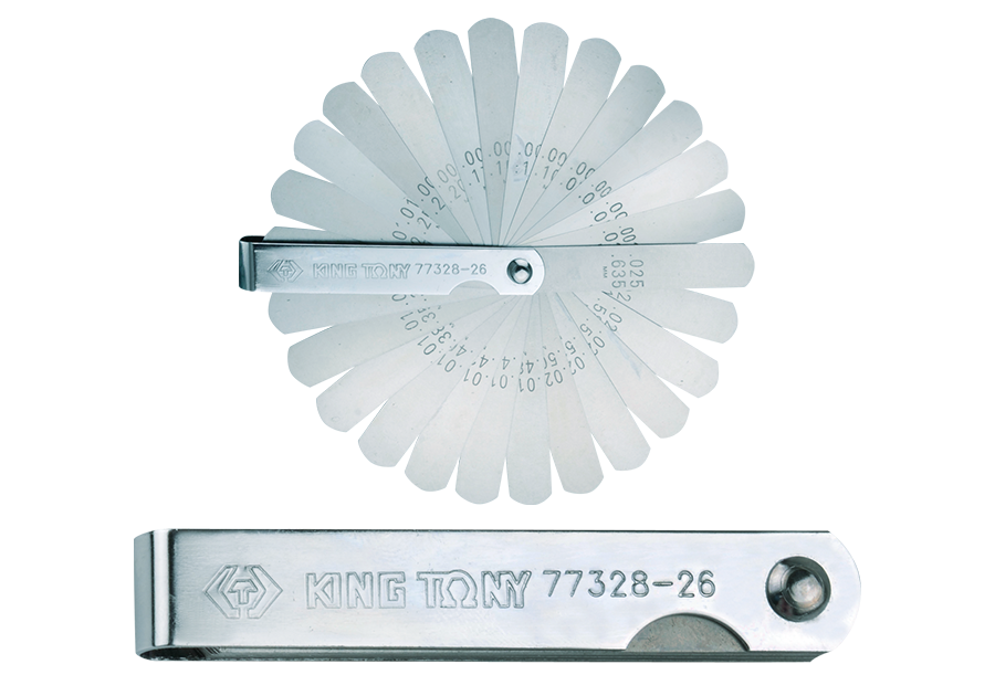 King Tony Hézagmérő 26 pengés 0,038-0,635 mm termék fő termékképe